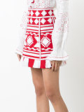 Aztec embroidery skirt  