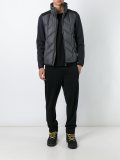 quilted zip up jacket