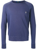 logo embroidered sweatshirt