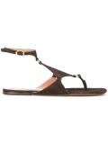 t-bar flat sandals 