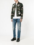 Mariposa camouflage print jacket