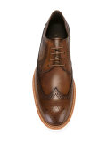 ridged sole brogues