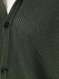 perforated detail cardigan 