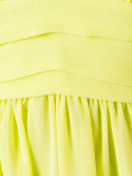 long length empire line dress