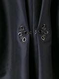 three-quarters draped sleeve coat
