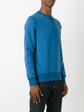 ribbed trim sweatshirt 