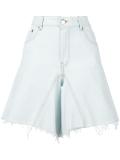 raw hem shorts