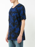 palm tree print T-shirt 