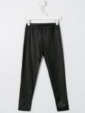 leather effect leggings