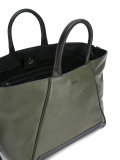 contrast tote bag 