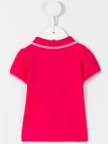 embroidered logo polo shirt 