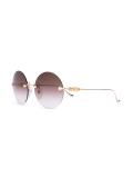 round frame sunglasses