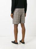 checked shorts
