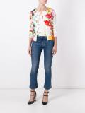 floral print twinset cardigan and vest