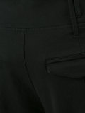asymmetric button trousers