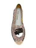 'Flirting' glitter espadrilles
