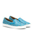 elephant print slip-on sneakers 