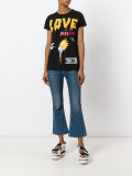terrified cartoon T-shirt 