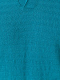 slit neck T-shirt