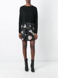 floral print shift dress