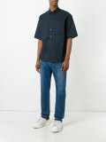 shortsleeved chest pocket shirt