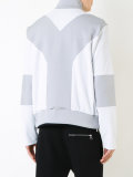 arm logo zipped sweatshirt