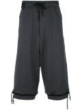 drawstring hem shorts