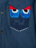 monster button down shirt