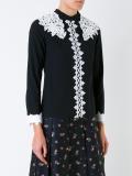 lace detail blouse