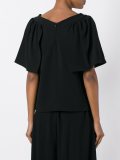 draped shortsleeves T-shirt