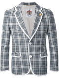 checked blazer 
