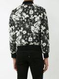 floral print bomber jacket