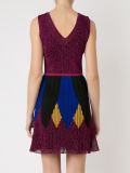 flared knit dress