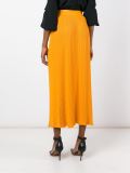 pleated long skirt