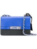 logo plaque shoulder bag