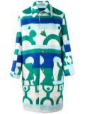 ethnic motif coat