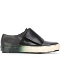 touch strap low-top sneakers