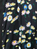 daisy print slip dress