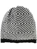 patterned beanie 