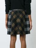 checked skirt