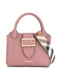 buckled strap tote
