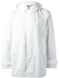 collar detail hooded jacket