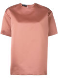 high shine blouse