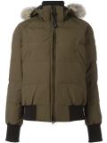 hooded padded jacket