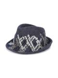 'X' fedora hat