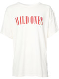 Wild ones印花T恤