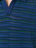 striped polo shirt