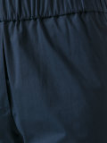 stretch-waist cropped trousers