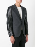 paneled blazer 