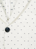polka dot blazer 